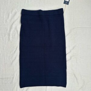 Universal Thread Dark Blue Pencil Skirt